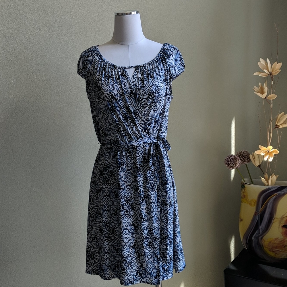 Laundry by Design Faux Wrap Dress